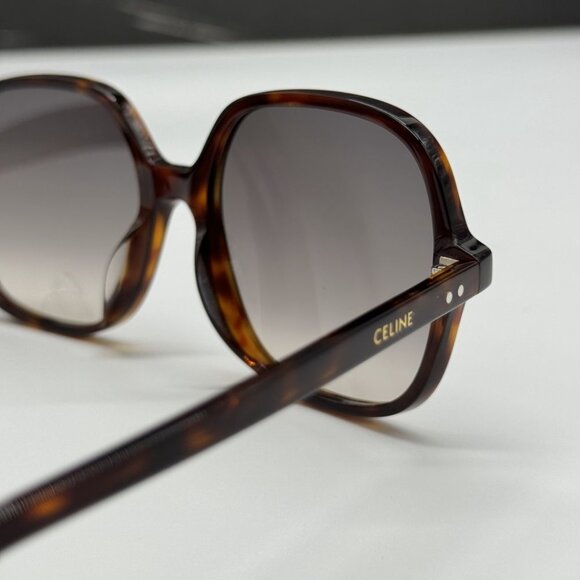 NEW CL40244U 52F CELINE SUNGLASSES HAVANA WOMEN EYEWEAR CELINE CL 40244U - Picture 9 of 12